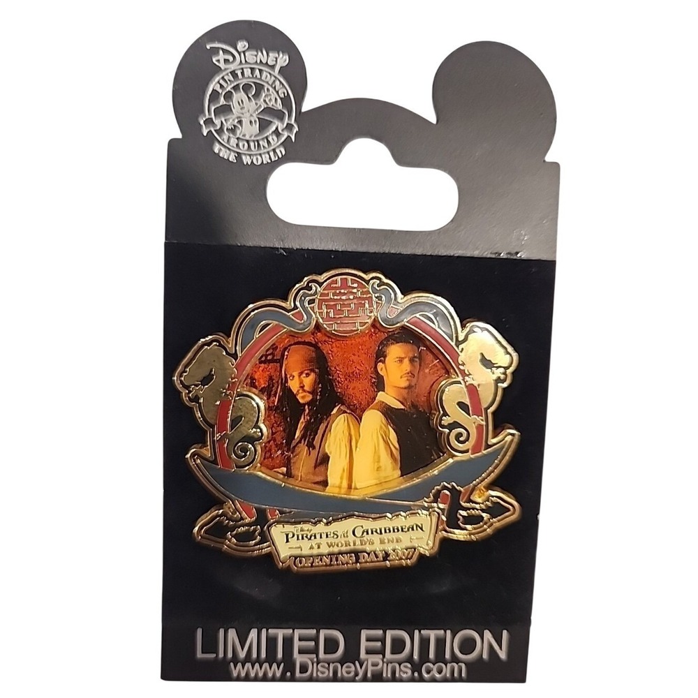 Disney Pin Pirates of the Caribbean World's End Premiere New York City NYC 54639